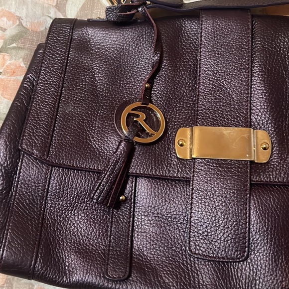 Varriale purple leather purse - Picture 3 of 9